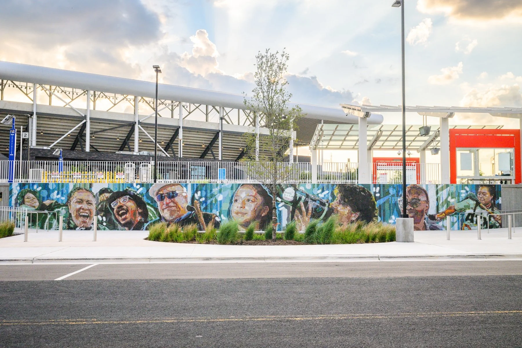 The Heartbeat of Austin | Mosaic Mural at Q2 Stadium | The Mosaic